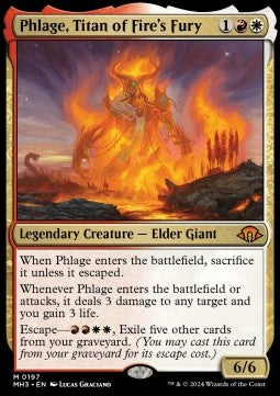 Phlage, Titan of Fire's Fury⁣ - Modern Horizons 3⁣ (Mythic)⁣ [197]