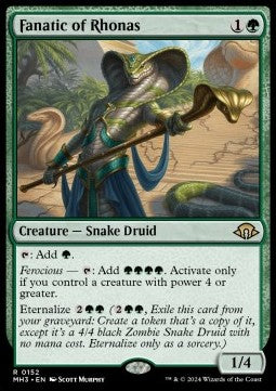 Fanatic of Rhonas⁣ - Modern Horizons 3⁣ (Rare)⁣ [152]