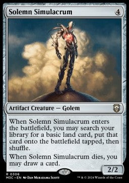 Solemn Simulacrum⁣ - Commander: Modern Horizons 3⁣ (Rare)⁣ [306]
