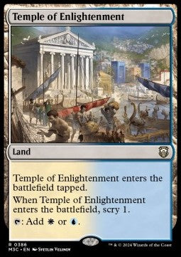 Temple of Enlightenment⁣ - Commander: Modern Horizons 3⁣ (Rare)⁣ [386]