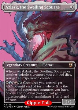 Azlask, the Swelling Scourge (V.4)⁣ - Commander: Modern Horizons 3: Extras⁣ (Mythic)⁣ [136]