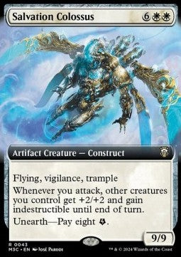 Salvation Colossus (V.1)⁣ - Commander: Modern Horizons 3: Extras⁣ (Rare)⁣ [43]
