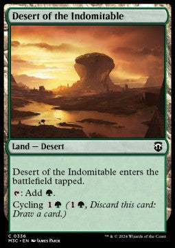 Desert of the Indomitable⁣ - Commander: Modern Horizons 3⁣ (Common)⁣ [336]