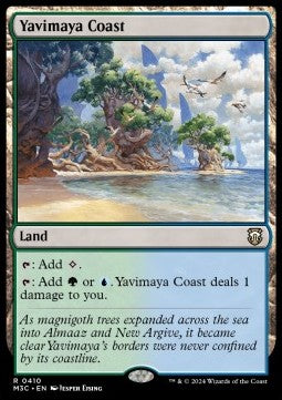 Yavimaya Coast⁣ - Commander: Modern Horizons 3⁣ (Rare)⁣ [410]