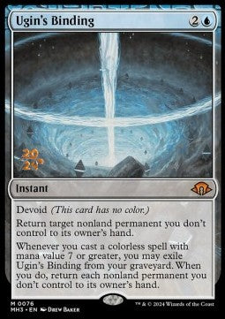 Ugin's Binding⁣ - Modern Horizons 3: Promos⁣ (Mythic)⁣ [76]