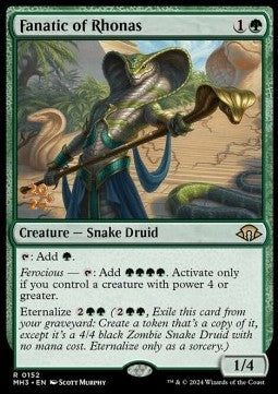 Fanatic of Rhonas⁣ - Modern Horizons 3: Promos⁣ (Rare)⁣ [152]