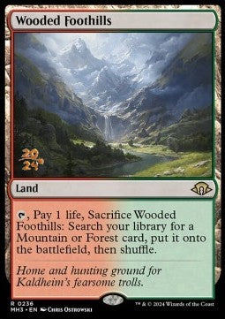 Wooded Foothills⁣ - Modern Horizons 3: Promos⁣ (Rare)⁣ [236]
