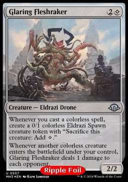 Glaring Fleshraker⁣ - Modern Horizons 3: Extras⁣ (Uncommon)⁣ [507]