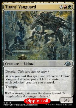 Titans' Vanguard⁣ - Modern Horizons 3: Extras⁣ (Uncommon)⁣ [518]