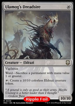Ulamog's Dreadsire⁣ - Commander: Modern Horizons 3: Extras⁣ (Rare)⁣ [38]