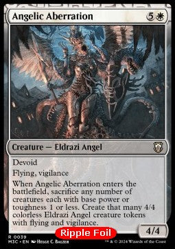Angelic Aberration⁣ - Commander: Modern Horizons 3: Extras⁣ (Rare)⁣ [39]