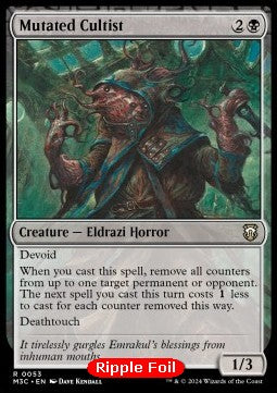 Mutated Cultist⁣ - Commander: Modern Horizons 3: Extras⁣ (Rare)⁣ [53]