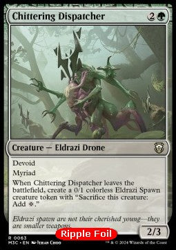 Chittering Dispatcher⁣ - Commander: Modern Horizons 3: Extras⁣ (Rare)⁣ [63]
