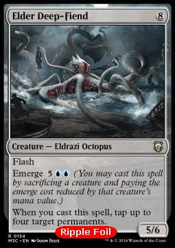 Elder Deep-Fiend⁣ - Commander: Modern Horizons 3: Extras⁣ (Rare)⁣ [154]