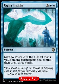 Ugin's Insight⁣ - Commander: Modern Horizons 3: Extras⁣ (Rare)⁣ [196]