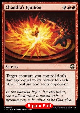 Chandra's Ignition - Commander: Modern Horizons 3: Extras (Rare) [XM3C-209]