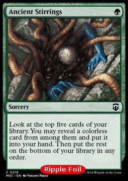 Ancient Stirrings⁣ - Commander: Modern Horizons 3: Extras⁣ (Common)⁣ [219]
