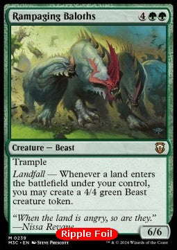 Rampaging Baloths⁣ - Commander: Modern Horizons 3: Extras⁣ (Mythic)⁣ [239]