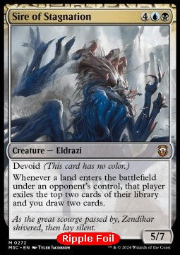 Sire of Stagnation⁣ - Commander: Modern Horizons 3: Extras⁣ (Mythic)⁣ [272]