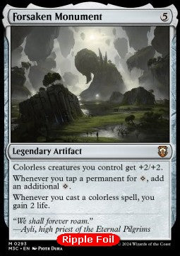 Forsaken Monument⁣ - Commander: Modern Horizons 3: Extras⁣ (Mythic)⁣ [293]