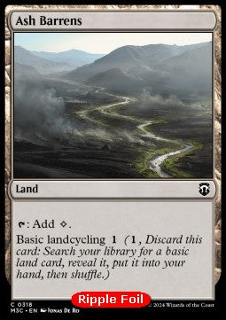 Ash Barrens⁣ - Commander: Modern Horizons 3: Extras⁣ (Common)⁣ [318]