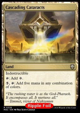 Cascading Cataracts⁣ - Commander: Modern Horizons 3: Extras⁣ (Rare)⁣ [326]