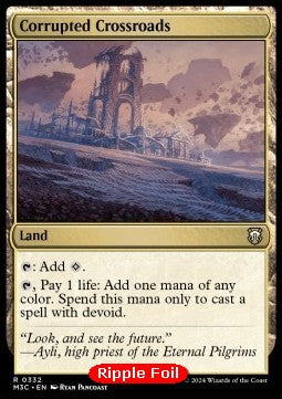 Corrupted Crossroads⁣ - Commander: Modern Horizons 3: Extras⁣ (Rare)⁣ [332]