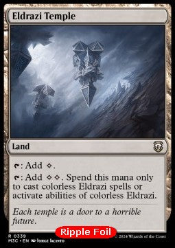 Eldrazi Temple⁣ - Commander: Modern Horizons 3: Extras⁣ (Rare)⁣ [339]