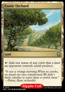 Exotic Orchard⁣ - Commander: Modern Horizons 3: Extras⁣ (Rare)⁣ [341]