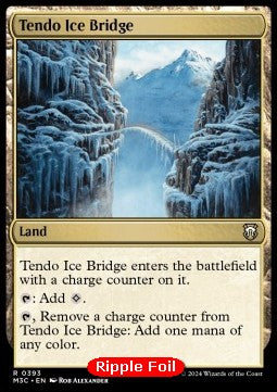Tendo Ice Bridge⁣ - Commander: Modern Horizons 3: Extras⁣ (Rare)⁣ [393]
