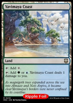 Yavimaya Coast⁣ - Commander: Modern Horizons 3: Extras⁣ (Rare)⁣ [410]