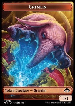 Gremlin Token (R 1/1) // Energy Reserve⁣ - Modern Horizons 3: Tokens⁣ (Token)⁣ [T 23/36]