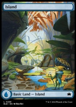 Island (V.3)⁣ - Bloomburrow⁣ (Land)⁣ [268]