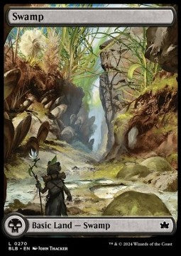 Swamp (V.1)⁣ - Bloomburrow⁣ (Land)⁣ [270]