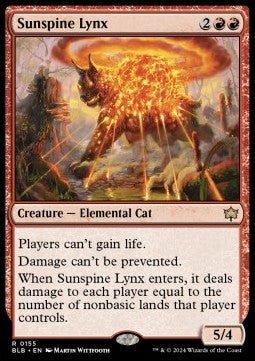 Sunspine Lynx⁣ - Bloomburrow⁣ (Rare)⁣ [155]