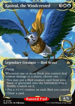 Kastral, the Windcrested (V.2) - Bloomburrow: Extras (Rare) [XBLB-350]