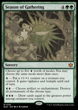 Season of Gathering⁣ - Bloomburrow⁣ (Mythic)⁣ [192]