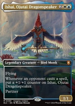 Ishai, Ojutai Dragonspeaker⁣ - Commander: Bloomburrow: Extras⁣ (Mythic)⁣ [89]