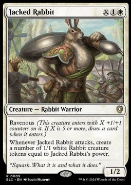Jacked Rabbit⁣ - Commander: Bloomburrow⁣ (Rare)⁣ [9]