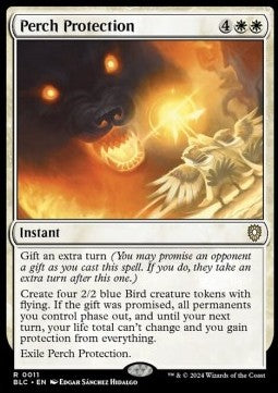 Perch Protection⁣ - Commander: Bloomburrow⁣ (Rare)⁣ [11]