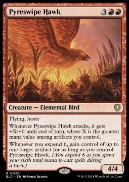 Pyreswipe Hawk⁣ - Commander: Bloomburrow⁣ (Rare)⁣ [26]