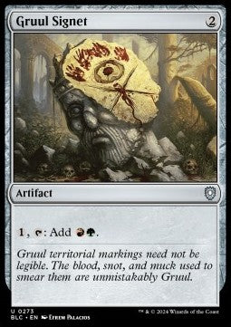 Gruul Signet⁣ - Commander: Bloomburrow⁣ (Uncommon)⁣ [273]