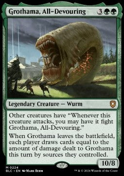 Grothama, All-Devouring⁣ - Commander: Bloomburrow⁣ (Mythic)⁣ [224]
