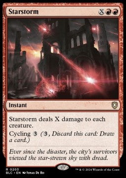 Starstorm⁣ - Commander: Bloomburrow⁣ (Rare)⁣ [203]