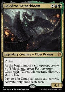 Beledros Witherbloom⁣ - Commander: Bloomburrow⁣ (Mythic)⁣ [247]