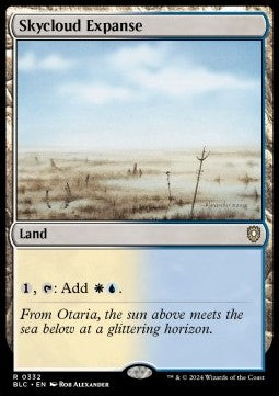 Skycloud Expanse⁣ - Commander: Bloomburrow⁣ (Rare)⁣ [332]