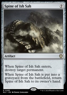 Spine of Ish Sah⁣ - Commander: Bloomburrow⁣ (Rare)⁣ [285]