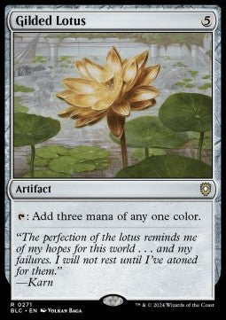Gilded Lotus⁣ - Commander: Bloomburrow⁣ (Rare)⁣ [271]
