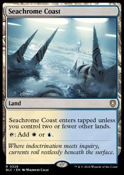 Seachrome Coast⁣ - Commander: Bloomburrow⁣ (Rare)⁣ [328]