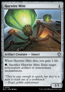 Haywire Mite⁣ - Commander: Bloomburrow⁣ (Uncommon)⁣ [274]